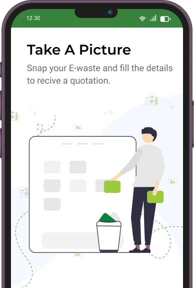 Clean to Green app screen 2