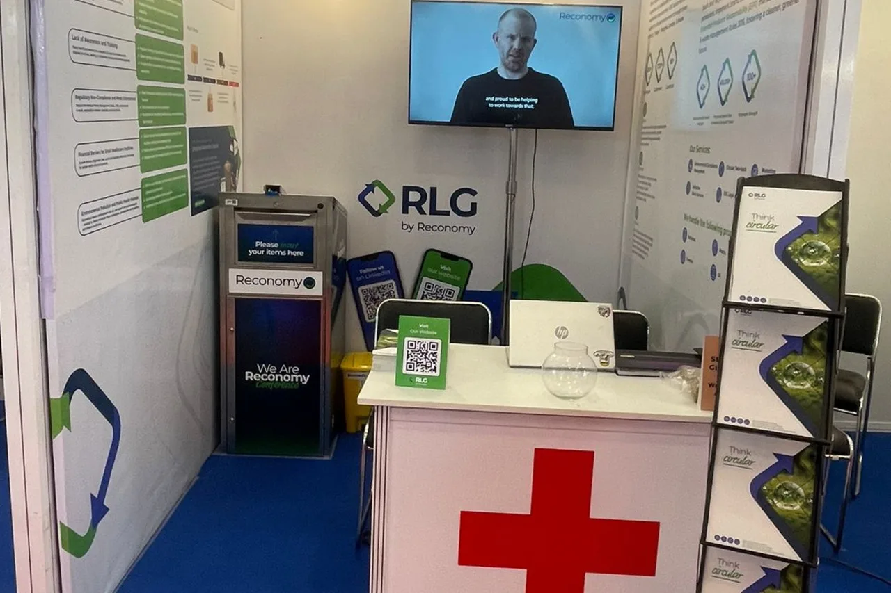 RLG India Champions Sustainable Biomedical Waste Management as Sustainability Partner at IRACON’25
